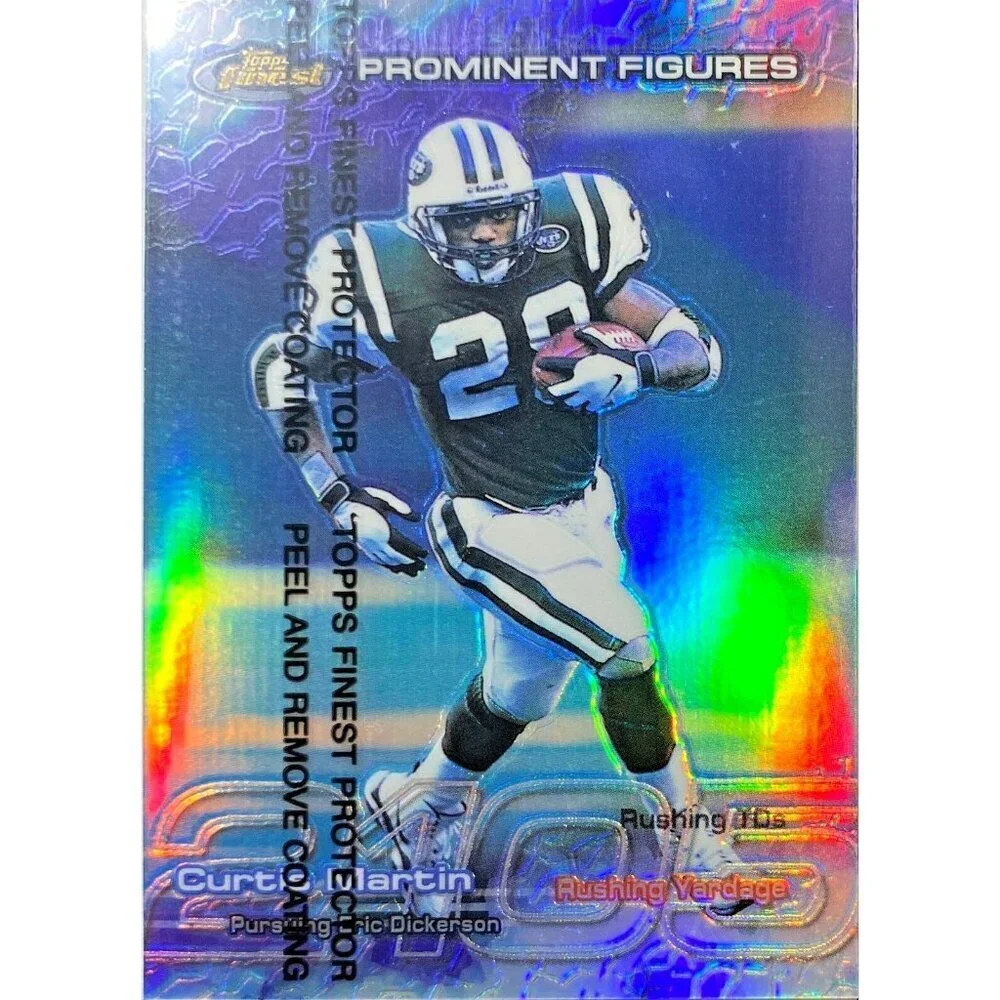 1999 Finest  Prominent Figures #PF32 Curtis Martin 1585/2105 JETS